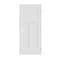 Trimlite 36"x80"x13/8" Primed 3Panel Mission Interior Shaker 71/4" LH Prehung Door Satin Nickel Hinges 3068pri8403LH15714 - alternate 1